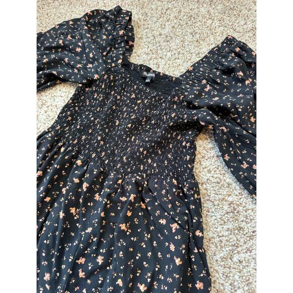 MADEWELL Jumper/Dress pants, size 2, flowy and comfy!  Floral Design - Picture 5 of 8